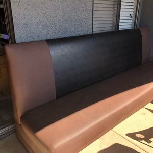 Restaurant style booth